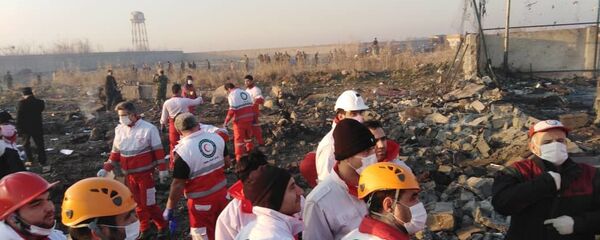 موقع تحطم الطائرة الأوكرانية في إيران - سبوتنيك عربي