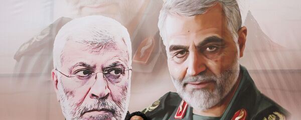 قاسم سليماني وأبو مهدي المهندي، طهران 6 يناير 2019 - سبوتنيك عربي