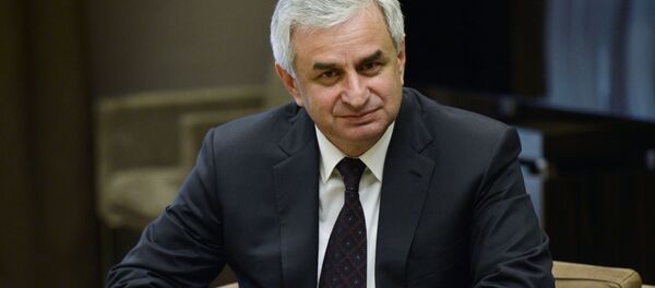 الرئيس الأبخازي راؤول خاجيمبا - سبوتنيك عربي