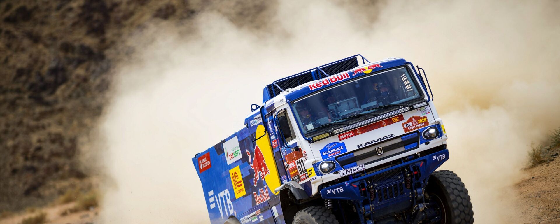 أداء طاقم فريق كاماز-ماستر الرياضي في ماراثون رالي دكار في المملكة العربية السعودية، 8 يناير 2020 - سبوتنيك عربي, 1920, 09.07.2022