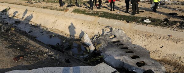 حطائم الطائرة الأوكرانية المنكوبة في إيران حطائم الطائرة الأوكرانية المنكوبة في إيران - سبوتنيك عربي
