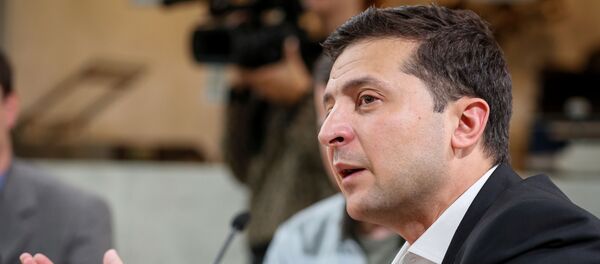 الرئيس الأوكراني فلاديمير زيلينسكي - سبوتنيك عربي