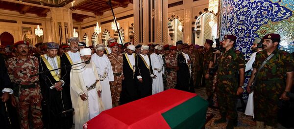 جنازة السلطان قابوس في مسقط - سبوتنيك عربي
