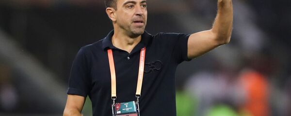 المدير الفني لنادي السد القطري تشافي هرنانديز - سبوتنيك عربي