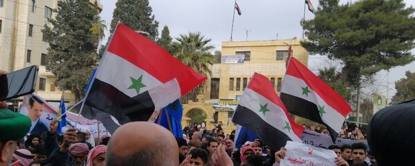 عشائر الحسكة وفعالياتها تطالب أمريكا بمغادرة سوريا فورا - سبوتنيك عربي