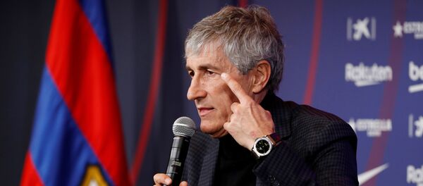 كيكي سيتين مدرب برشلونة  - سبوتنيك عربي