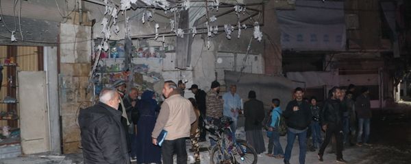 تنظيم جبهة النصرة الإرهابي يقصف حلب تنظيم جبهة النصرة الإرهابي يقصف حلب - سبوتنيك عربي