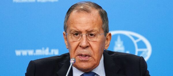 مؤتمر صحفي لوزير الخارجية الروسي سيرغي لافروف حول إنجازات الدبلوماسية والسياسة الخارجية الروسية لعام 2019 - سبوتنيك عربي