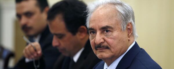 القائد العام للجيش الوطني الليبي، خليفة حفتر في أثينا، اليونان 17 يناير 2020 - سبوتنيك عربي