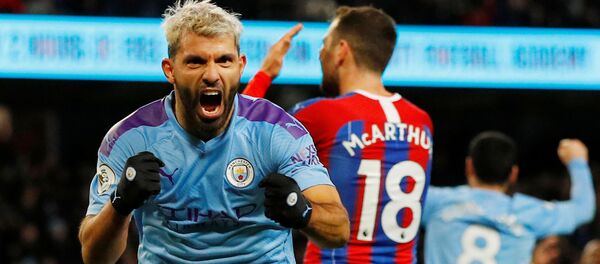 سيرجيو أجويرو لاعب مانشستر سيتي سيرجيو أجويرو لاعب مانشستر سيتي - سبوتنيك عربي