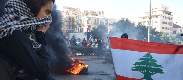 احتجاجت بيروت، لبنان 20 يناير 2020 - سبوتنيك عربي