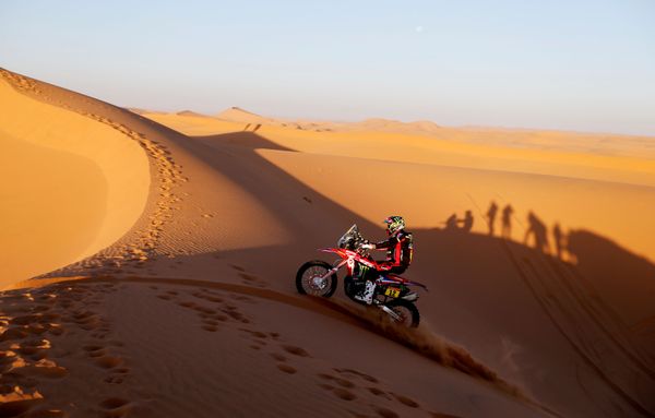 سباق رالي داكار 2020 - المتسابق الإسباني جون باريدا بورت من فريق Monster Energy Honda في المرحلة السابعة من السباق - سبوتنيك عربي