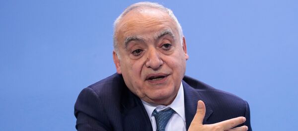 المبعوث الأممي الخاص إلى ليبيا، غسان سلامة في مؤتمر برلين - سبوتنيك عربي