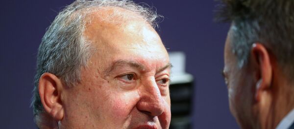 رئيس جمهورية أرمينيا أرمين ساركيسيان رئيس جمهورية أرمينيا أرمين ساركيسيان - سبوتنيك عربي