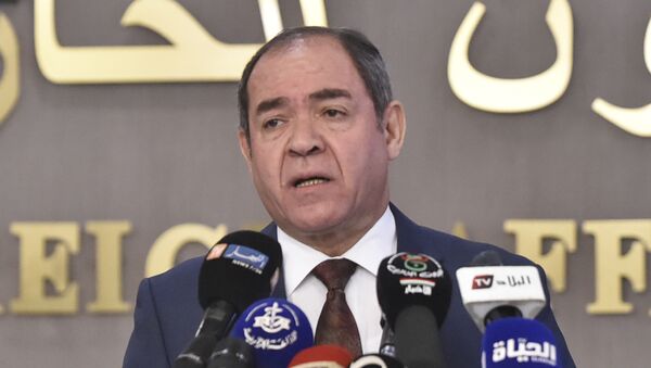  وزير الشؤون الخارجية الجزائرية، صبري بوقادوم - سبوتنيك عربي