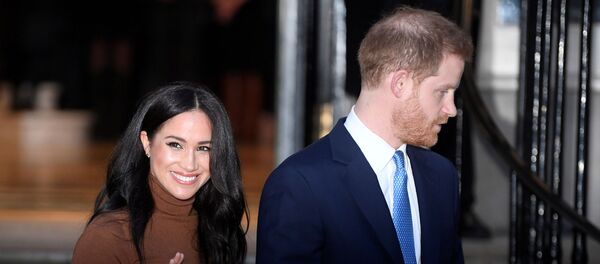 الأمير البريطاني هاري وزوجته ميغان ماركل - سبوتنيك عربي