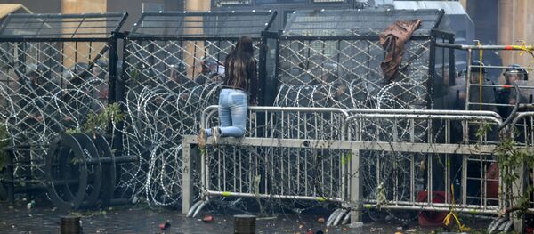 استمرار الاحتجاجات في بيروت، لبنان 18 يناير 2020 - سبوتنيك عربي