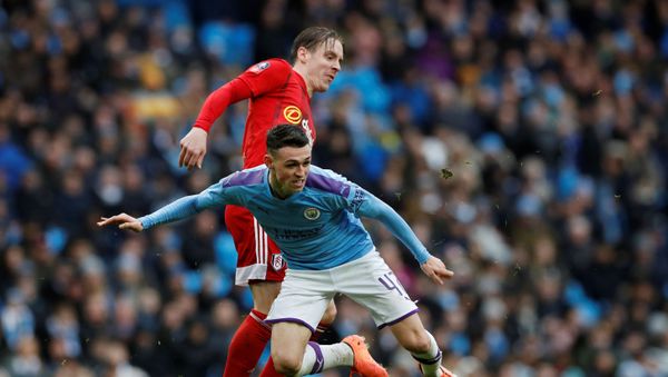 من مباراة السيتي وفولهام في كأس الإتحاد الإنجليزي من مباراة السيتي وفولهام في كأس الإتحاد الإنجليزي - سبوتنيك عربي