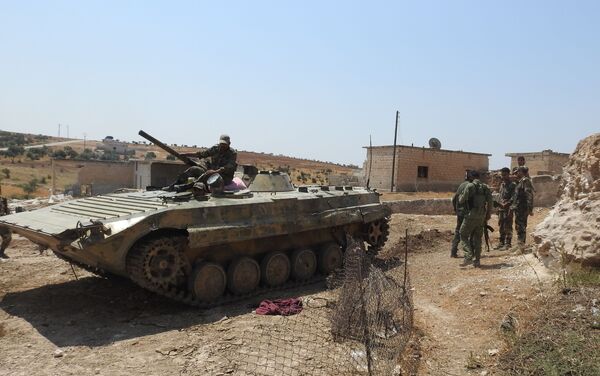 الجيش السوري في عملية تحرير معرشورين - سبوتنيك عربي