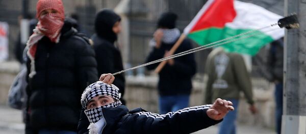 احتجاجات في بيت لحم عقب إعلان صفقة القرن، الضفة الغربية 29 يناير 2020 احتجاجات في بيت لحم عقب إعلان صفقة القرن، الضفة الغربية 29 يناير 2020 - سبوتنيك عربي