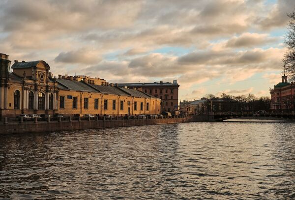 ضفة نهر فونتانكا في سان بطرسبورغ - سبوتنيك عربي