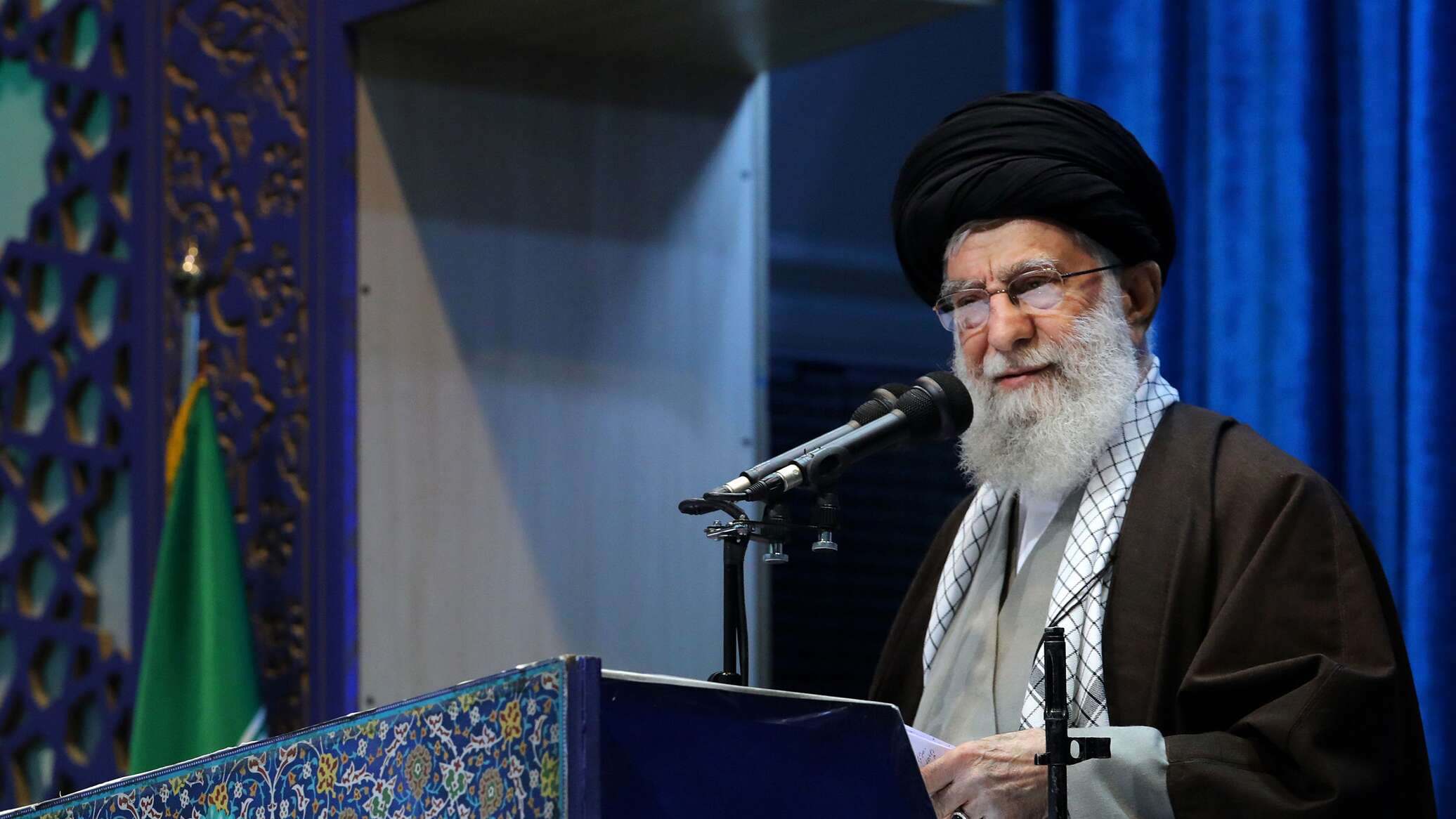 ‌‏خامنئي يرد على ترامب: مواقعنا النووية لم تتعطل وألحقنا ضررا كبيرا بقاعدة "العديد" في قطر