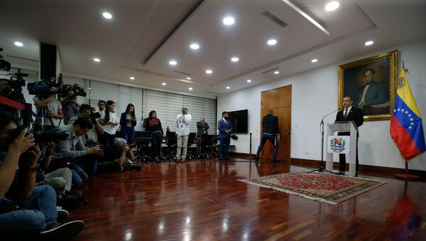 وزير الخارجية الفنزويلي خورخي أرياسا - سبوتنيك عربي