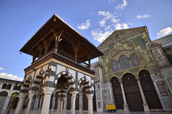 سبوتنيك ترصد المواقع التي زارها بوتين والأسد في دمشق القديمة سبوتنيك ترصد المواقع التي زارها بوتين والأسد في دمشق القديمة - سبوتنيك عربي