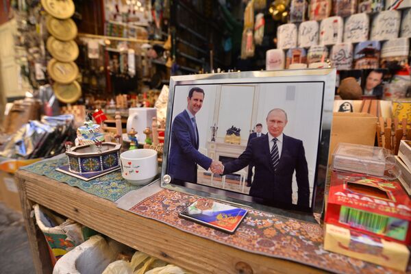 سبوتنيك ترصد المواقع التي زارها بوتين والأسد في دمشق القديمة سبوتنيك ترصد المواقع التي زارها بوتين والأسد في دمشق القديمة - سبوتنيك عربي