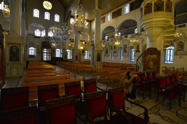 سبوتنيك ترصد المواقع التي زارها بوتين والأسد في دمشق القديمة سبوتنيك ترصد المواقع التي زارها بوتين والأسد في دمشق القديمة - سبوتنيك عربي