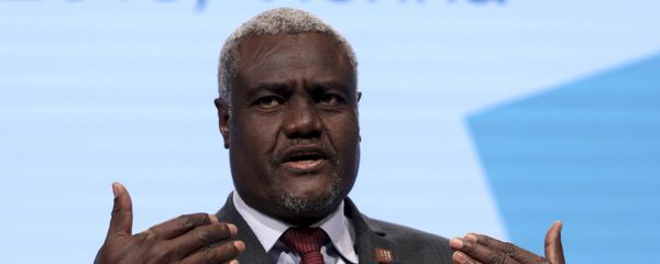 رئيس مفوضية الاتحاد الإفريقي، موسى فكي - سبوتنيك عربي