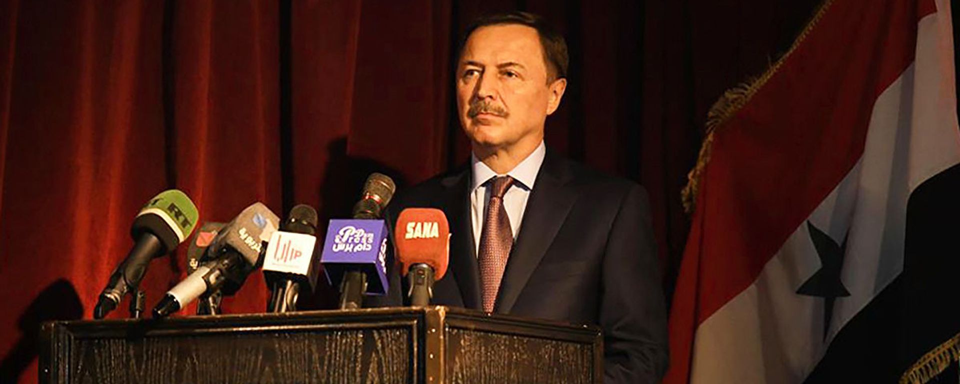 السفير الروسي في سوريا، ألكسندر يفيموف في دمشق السفير الروسي في سوريا، ألكسندر يفيموف في دمشق - سبوتنيك عربي, 1920, 09.02.2022