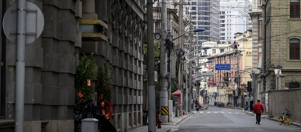 انتشار فيروس كورونا، شنغهاي، الصين فبراير 2020 - سبوتنيك عربي