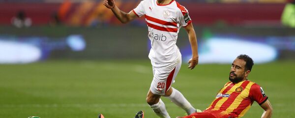 من مباراة الزمالك أمام الترجي في السوبر الأفريقي - سبوتنيك عربي