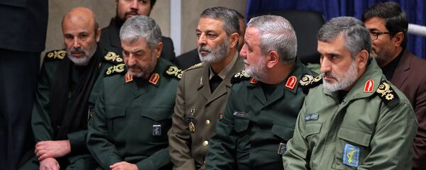 قادة إيرانيون في الحرس الثوري الإيراني - سبوتنيك عربي