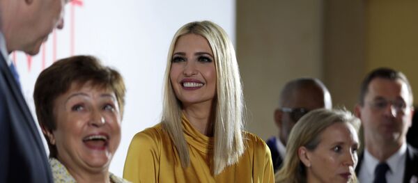 إيفانكا ترامب في مؤتمر المرأة العالمي في دبي 2020، الإمارات العربية المتحدة، 16 فبراير/ شباط 2020 - سبوتنيك عربي