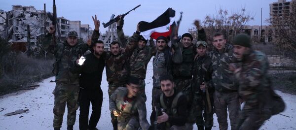 الجيش السوري في جمعية الزهراء غرب حلب الجيش السوري في جمعية الزهراء غرب حلب - سبوتنيك عربي