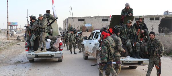 الجيش السوري في ريف حلب بعد تحريره - سبوتنيك عربي