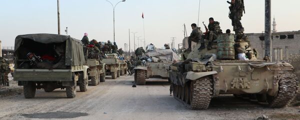 الجيش السوري بعد تحرير ضواحي حلب الشمالية الغربية الجيش السوري بعد تحرير ضواحي حلب الشمالية الغربية - سبوتنيك عربي