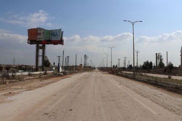 سبوتنيك ترصد طريق حلب - غازي عنتاب الدولي بعد تطهيره من القاعدة... فيديو وصور - سبوتنيك عربي