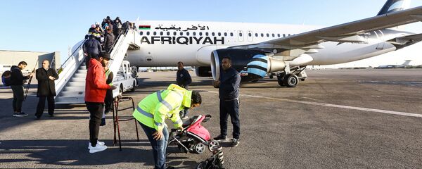 مطار معيتيقة الدولي في ليبيا - سبوتنيك عربي