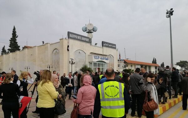 بدء الرحلات الداخلية - أول رحلة حلب - دمشق، سوريا 19 فبراير 2020 - سبوتنيك عربي