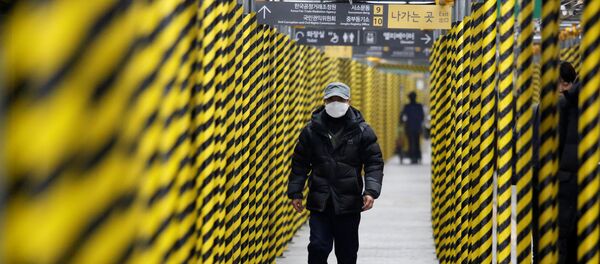 إجراءات وقائية في كوريا الجنوبية بسبب فيروس كورونا الجديد إجراءات وقائية في كوريا الجنوبية بسبب فيروس كورونا الجديد - سبوتنيك عربي