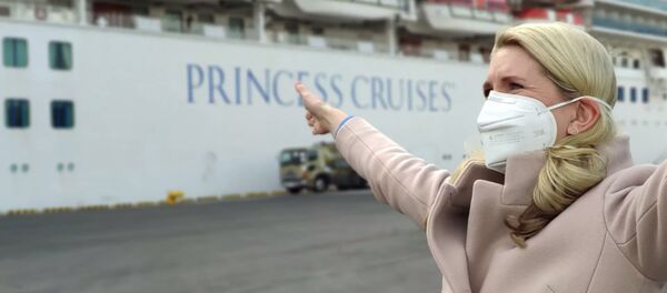 رئيسة سفينة دياموند برنسيس، جان سوارتز - سبوتنيك عربي