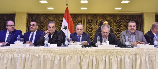 اجتماع الحكومة السورية في حلب - سبوتنيك عربي
