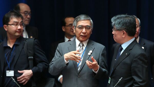 محافظ البنك المركزي الياباني هاروهيكو كورودا - سبوتنيك عربي