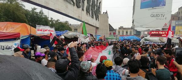 احتجاجات مليونية في بغداد ضد الحكومة الجديدة احتجاجات مليونية في بغداد ضد الحكومة الجديدة - سبوتنيك عربي