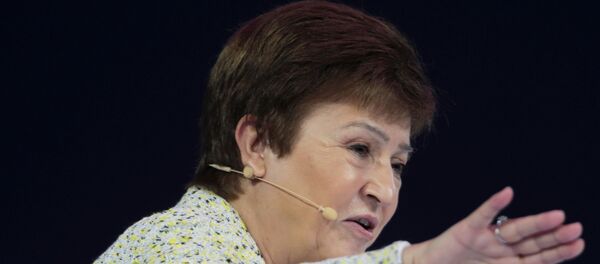 كريستالينا جورجيفا، مديرة صندوق النقد الدولي - سبوتنيك عربي