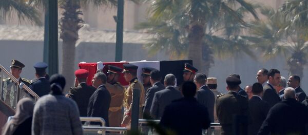 جثمان الرئيس المصري الأسبق محمد حسني مبارك - سبوتنيك عربي