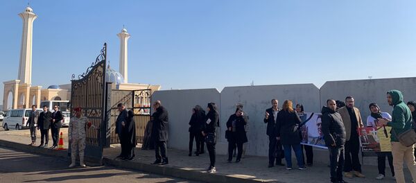 مشهد من جنازة مبارك - سبوتنيك عربي